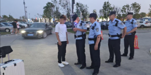 为热爱护航 为平安站岗  冰城公安守护音乐节每一刻